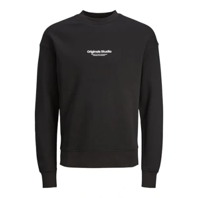 Afbeelding van Jack &amp; Jones Jorvesterbro CREW NECK Sweater, Heren, Maat: 4XL, Black