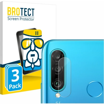 Afbeelding van BROTECT Screenprotector voor Huawei P30 lite / New Edition (Camera) Folie Beschermfolie Beschermglas transparant (3 Stuks)