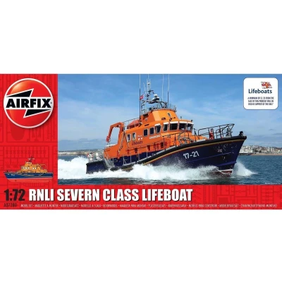 Afbeelding van 1:72 Airfix 07280 Lifeboat RNLI Severn class Plastic Modelbouwpakket