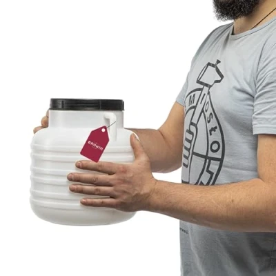 Afbeelding van Browin® Vat 360110, 10 liter, kunststof, voor levensmiddelen, water, bagage, camping, liter