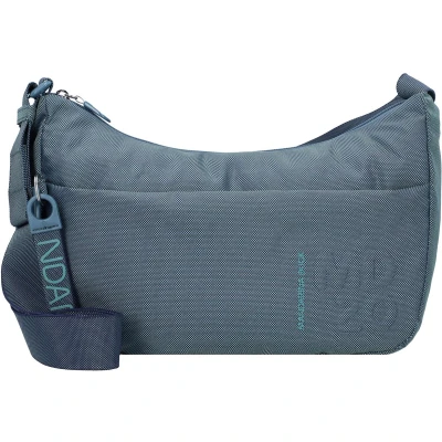 Afbeelding van MANDARINA DUCK Schoudertas MD20 Hobo Bag Blue Wing Blauw