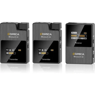 Afbeelding van Comica Boom X D2 (2TX+RX) 2.4G Digital Wireless Microphone