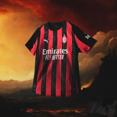 Image de Maillot Home 25/26 AC Milan Enfant et Adolescent