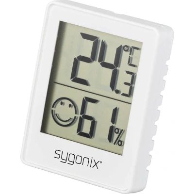 Afbeelding van Sygonix Thermo en hygrometer Wit