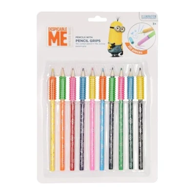 Afbeelding van Houten Kleurpotloden Minions met Grip, 10st.