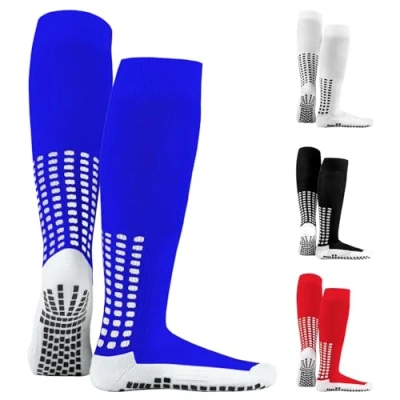 Afbeelding van Lux Voetbalsokken, antislip, voor voetbal/basketbal/hockey, Blauw