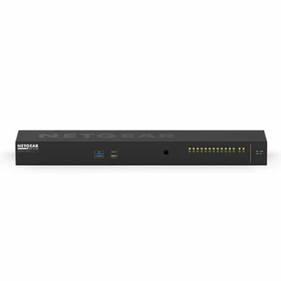Image de NETGEAR M4250 12M2XF Commutateur C3 Géré 12 x 10/100/1000/2.5G + 2 10 Gigabit SFP+ flux d&#039;air côte à Montable sur rack