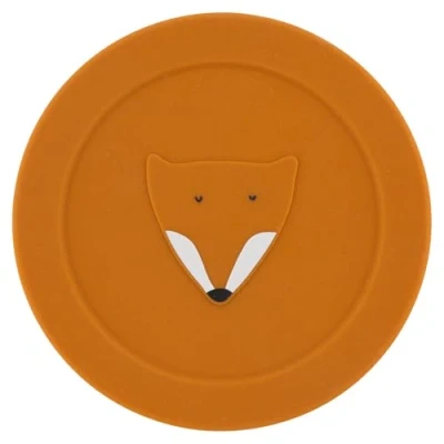Image de Trixie Pot à goûter en silicone avec couvercle Mr. Fox Récipient pour tout petits Doux, durable et étanche Facile nettoyer parfait les déplacements Sûr respectueux de