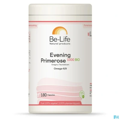 Afbeelding van Be Life Evening Primrose 1000 Bio 180 capsules