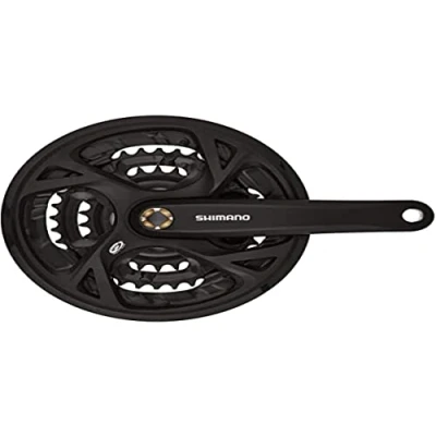 Afbeelding van Crankstel 3 x 9 speed Shimano Trekking FC M371 175/48 36 26T zwart
