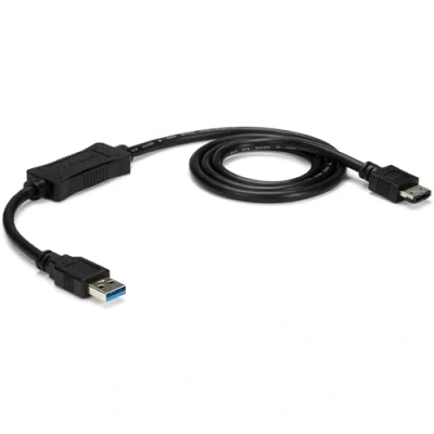 Image de StarTech.com C?ble adaptateur USB 3.0 vers eSATA 91 cm pour HDD/SSD/ODD disque dur avec SATA 6 Gb/s M/F contrôleur de stockage 6Gb/s