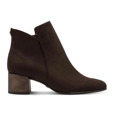 Afbeelding van Tamaris Enkelkaarsjes, Dames, Maat: 36, Mocca comb Schoenen