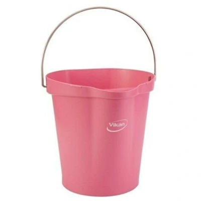 Image de VIKAN 56861 seau, 12 litres, rose 5686/1