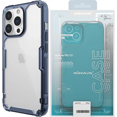 Afbeelding van Telefoonhoesje geschikt voor Apple iPhone 13 Pro Max Nillkin Nature TPU Case Back Cover Blauw
