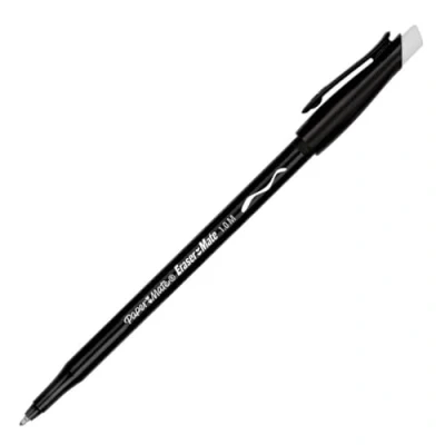 Afbeelding van Papermate 93190 balpen Inch. Replay uitwisbare 40e verjaardag, 1,0 mm, zwart