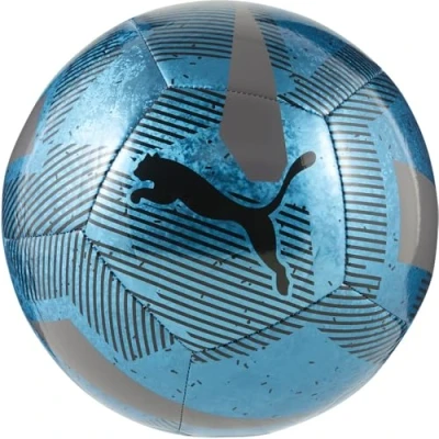 Afbeelding van Puma bal Cage III hologram blauw Maat 5