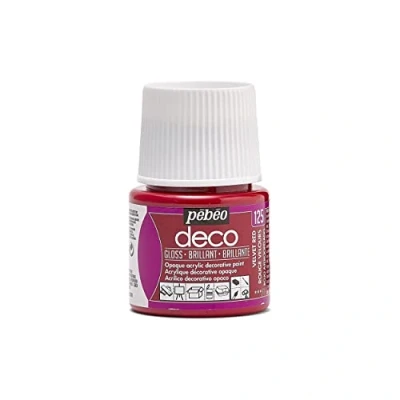 Afbeelding van Pébéo Deco 092125 kleur, glanzend, 45 ml, velours rood