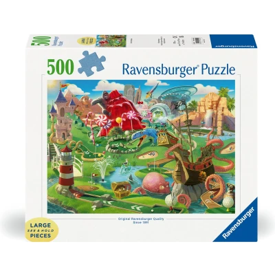 Afbeelding van Ravensburger puzzel Putt Paradise Legpuzzel 500 Large Format stukjes