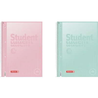 Afbeelding van Brunnen Collegeblok Premium Student Pastel A4 pastelkleuren