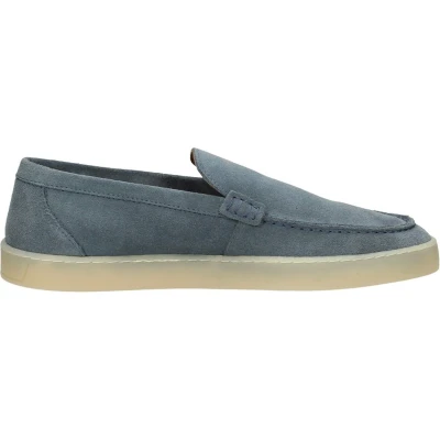 Afbeelding van SUB55 Instappers, Dames, Maat: 43, Licht blauw Veloursleer