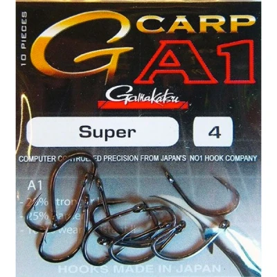 Afbeelding van Gamakatsu G Carp A1 Super Hook (10 pcs) Maat : 8
