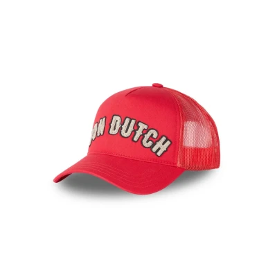 Afbeelding van Vondutch Red Trucker Snapback BUCKL Cap