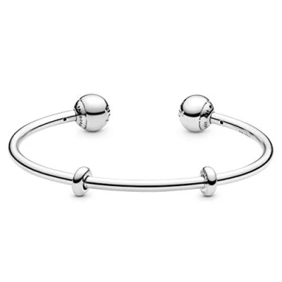 Afbeelding van Pandora Moments Open armband, Zilver, Zonder steen