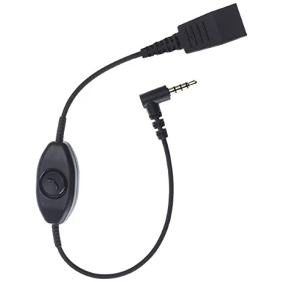 Afbeelding van Jabra Link 8800 00 103 Mobiele telefoonkabel voor iPhone 7, QD naar jack, 3,5 mm