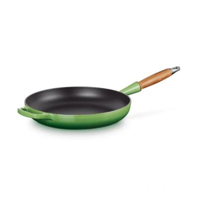 Afbeelding van Le Creuset Gietijzeren Koekenpan In Bamboo Green 28cm 2,6l