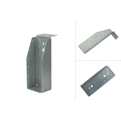 Afbeelding van Wovar Balkdrager Zwaar met lip Verzinkt voor 10 x 25 cm Balken Per Stuk