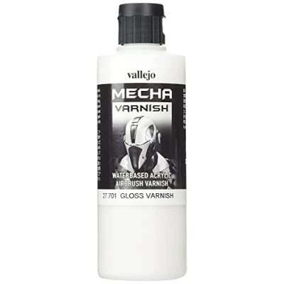 Afbeelding van Vallejo 200 ml AV Mechanismen. Kleur&quot; acryl Kleur Airbrush Glanzende lak