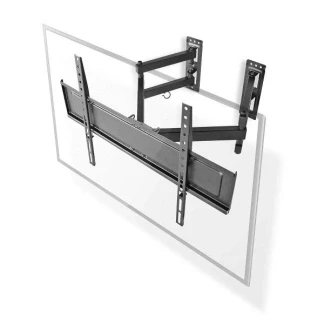 Afbeelding van Nedis Draai en Kantelbare TV Muurbeugel TVWM5350BK Zwart Black