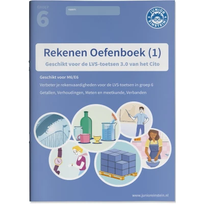 Afbeelding van Rekenen Oefenboek deel 1 groep 6
