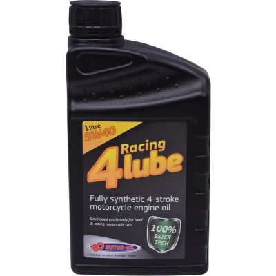 Afbeelding van BO Motor Oil / Systac Motorolie Racing 4 Lube 5W 40 Synth Ester (1L)