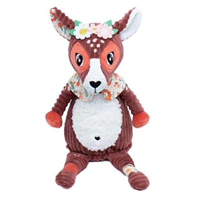 Afbeelding van LES DÉGLINGOS Groot pluche dier (Mélimellos la Biche) origineel ultrazachte stof geboortegeschenken gerecyclede vulling knuffeldier voor baby&#039;s en kinderen