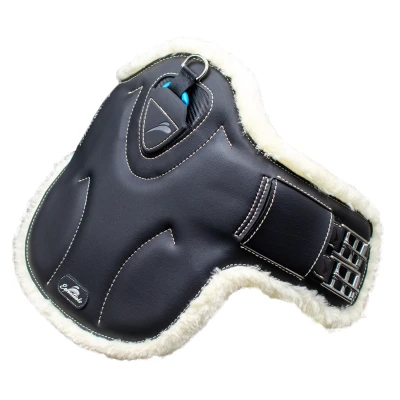 Image de eQuick Sangle ES Cross Country Fluffy Marron 70cm
