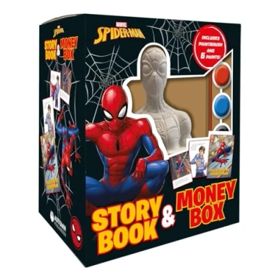 Afbeelding van Marvel Spider Man: Story Book &amp; Money Box