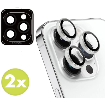 Afbeelding van iMoshion Screenprotector Geschikt voor iPhone 14 Pro / Max 2 Pack Camera lens protector