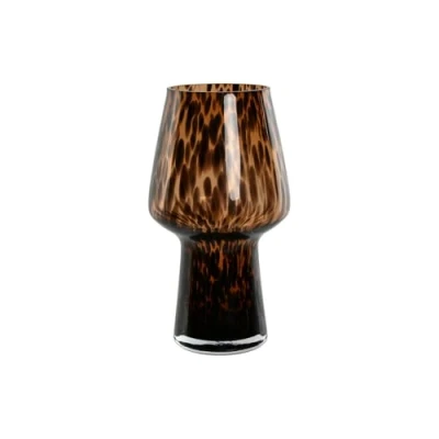 Afbeelding van Vaas Home ESPRIT Bruin Zwart Kristal Modern 16,5 x 29 cm