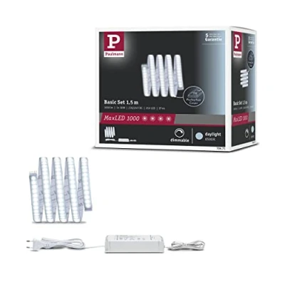 Afbeelding van Paulmann MaxLED 1000 70671 LED strip basisset Met connector (male) 24 V 1.5 m Daglichtwit 1 stuk(s)