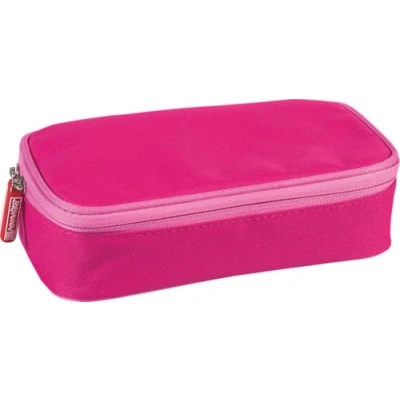 Afbeelding van Brunnen 104903326 Colour Code etui met gum, puntenslijper en lesrooster, 22 x 11 6 cm, roze