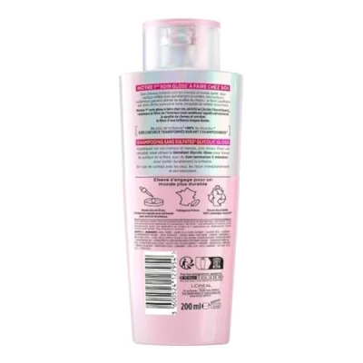 Image de l’oréalparis Routine Soin Visage et Capillaire Acide Glycolique Shampooing + Lamination Peeling Lissant &amp; Exfoliant Elseve Glycolic Gloss Revitalift