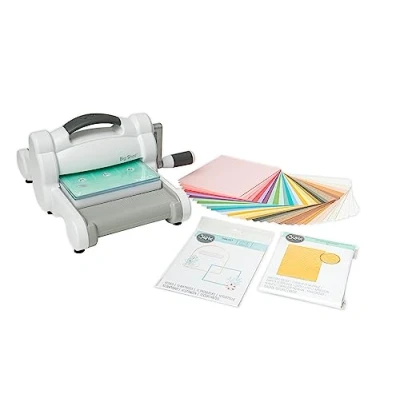 Afbeelding van Sizzix Big Shot Starter Kit White &amp; Gray