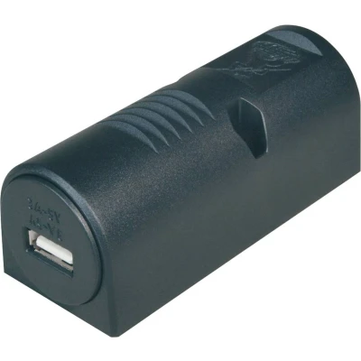 Afbeelding van ProCar 67333500 Power USB opbouwstopcontact 3 A Stroombelasting (max.): Geschikt voor Opbouwversie 12 V naar 5 V, 24