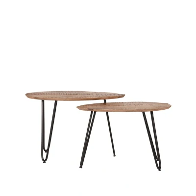 Afbeelding van Frisk salontafel set van 2 naturel