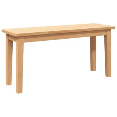 Afbeelding van vidaXL Bank 90 cm massief hout rubber