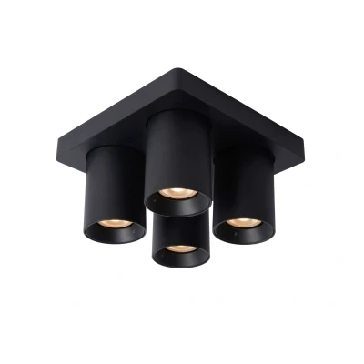 Afbeelding van Lucide Nigel Plafondspot 4x5W Zwart