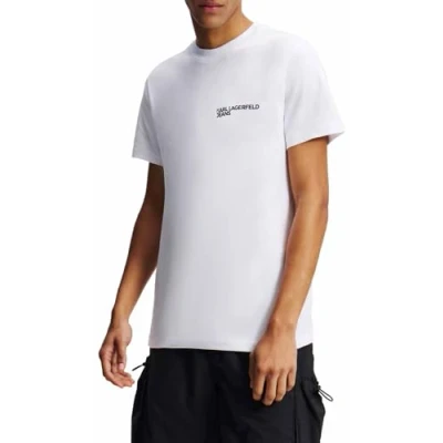 Afbeelding van Karl Lagerfeld Jeans LOGO Tshirt print, Heren, Maat: Large, White