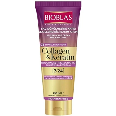 Afbeelding van Bioblas Collageen &amp; Keratine Styling Conditioner 250 ml (fijn en volumineus haar)
