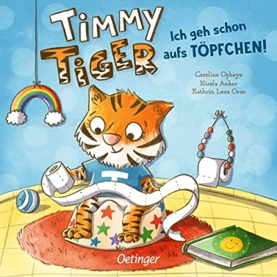 Afbeelding van Timmy Tiger. Ich geh schon aufs Töpfchen!